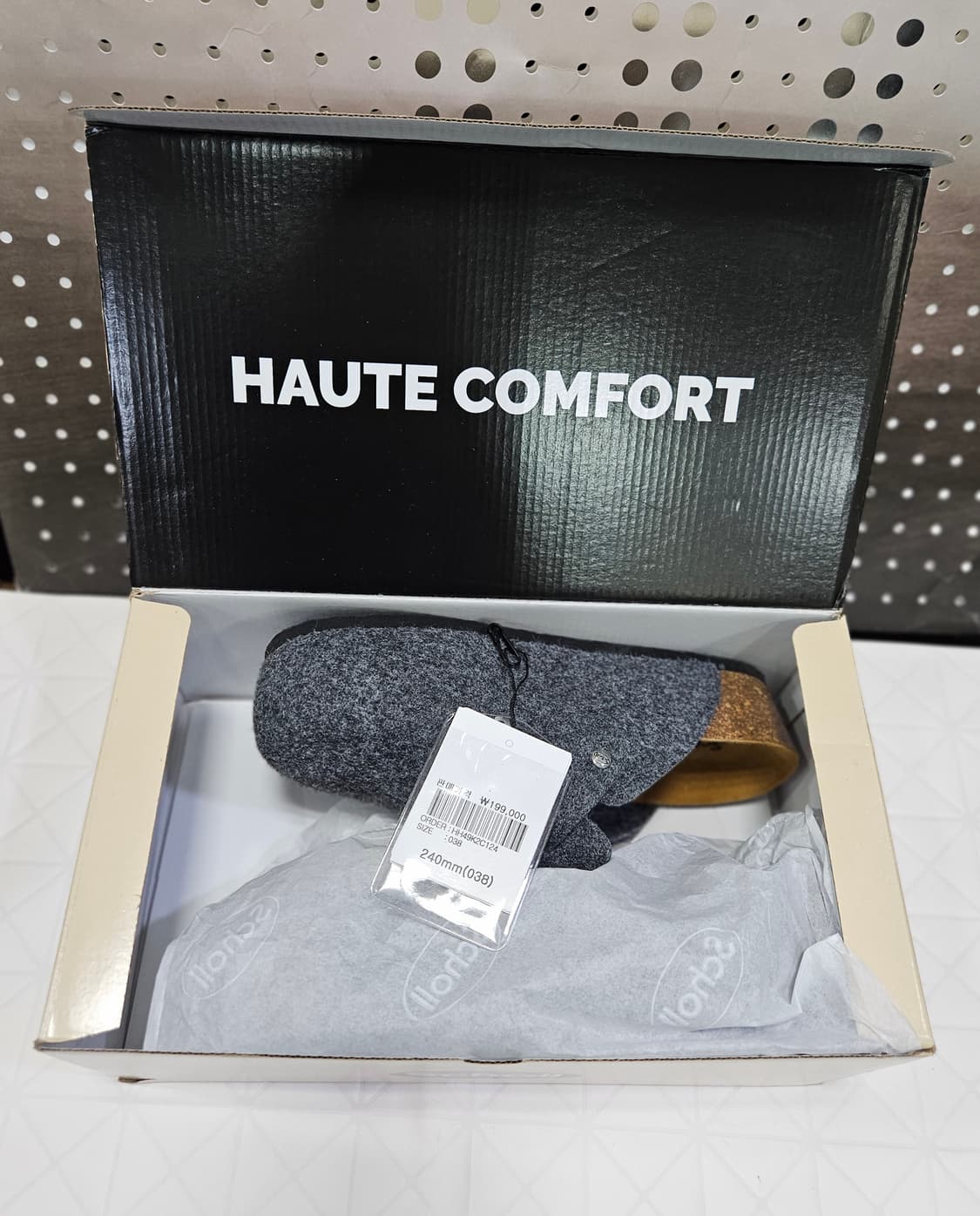 숄(SCHOLL) 펠트 소재 코르크 크로그 샌들 상품이미지7