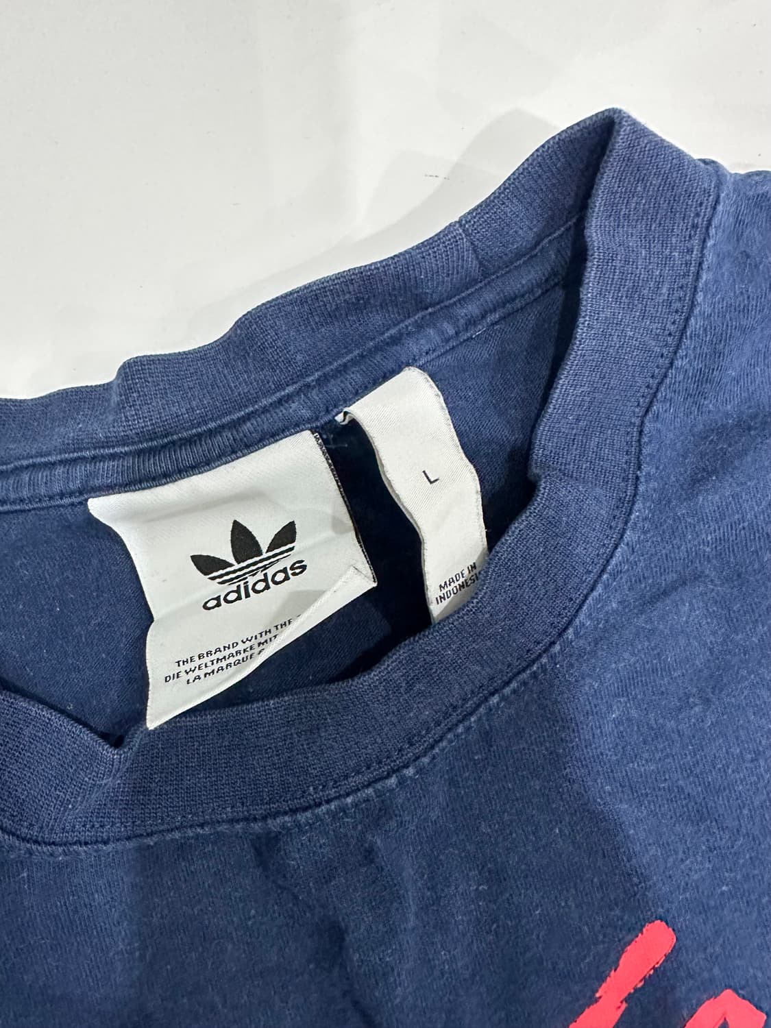 아디다스 빈티지 반팔 L 상품이미지2