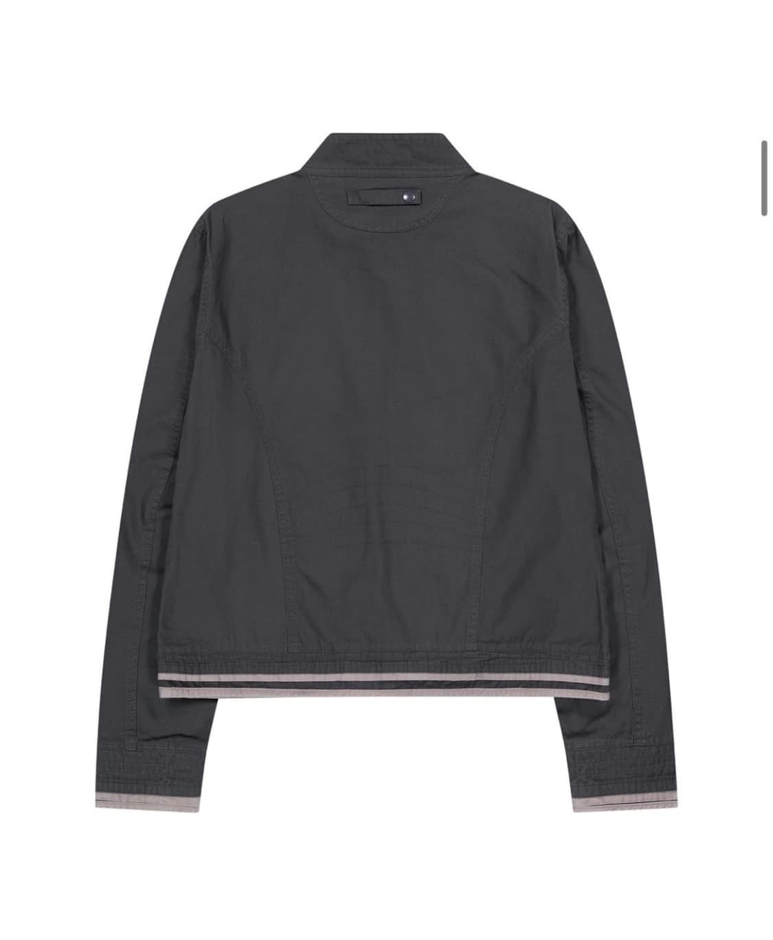 BINDING COTTON JACKET PURPLE GREY 상품이미지2