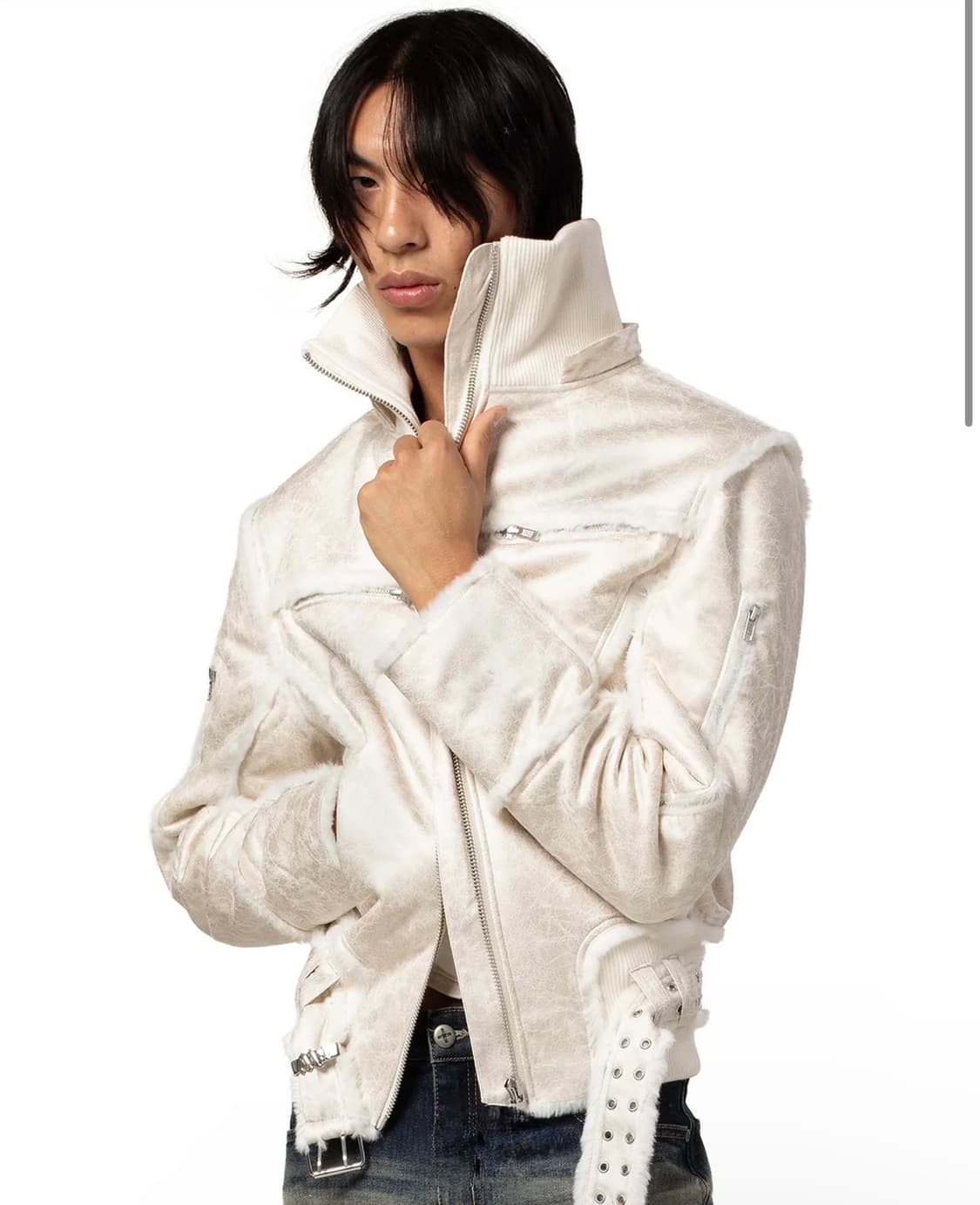 racer SNOW SHEEPSKIN JACKET 상품이미지3