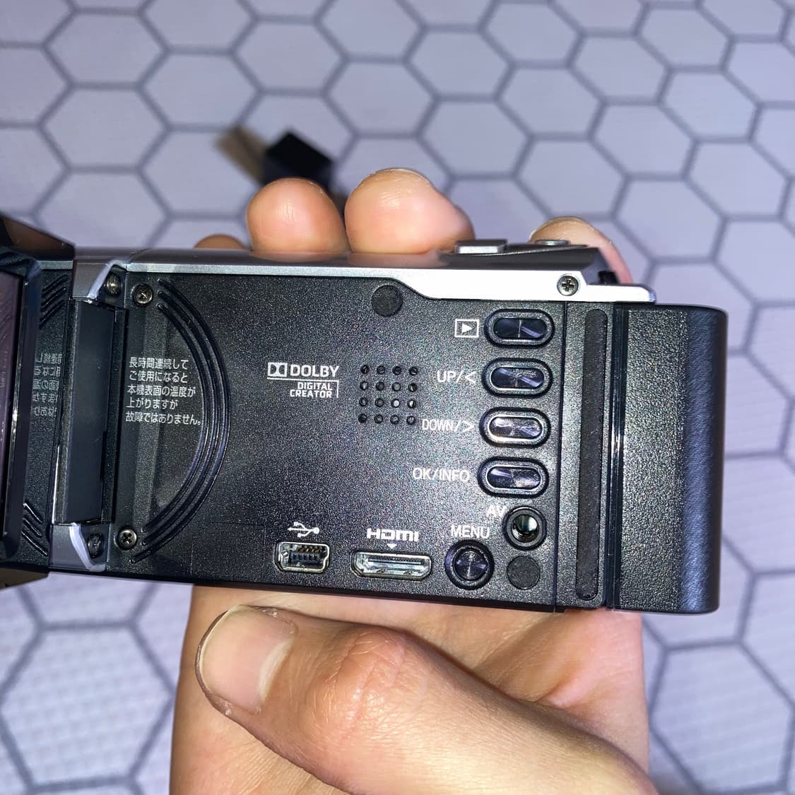 JVC GZ-HM438-s 실버 빈티지 캠코더 상품이미지7