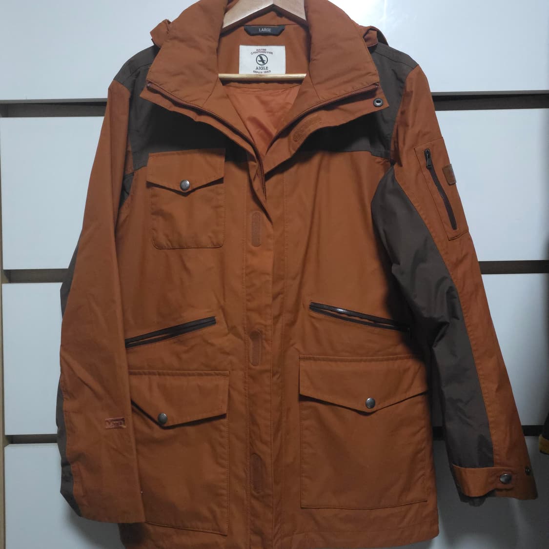 남성 아웃도어 등산 캠핑 바람막이 점퍼 자켓 L(100) ♡에이글♡ 상품이미지2