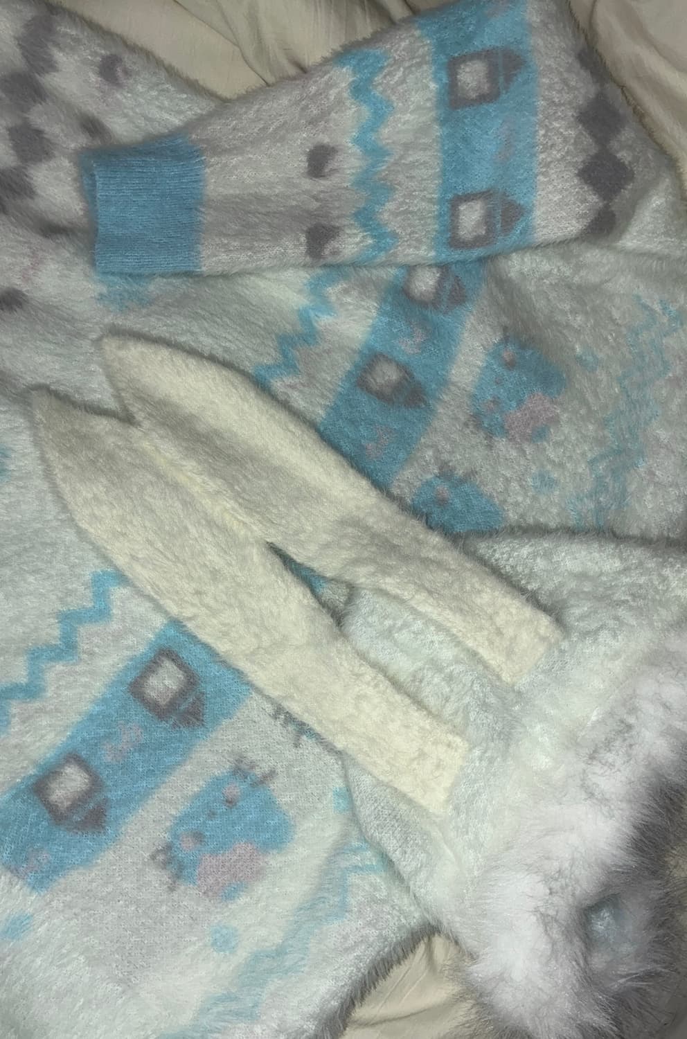 딸기부티크 키티 토끼귀 갸루 후드 자켓 상품이미지2