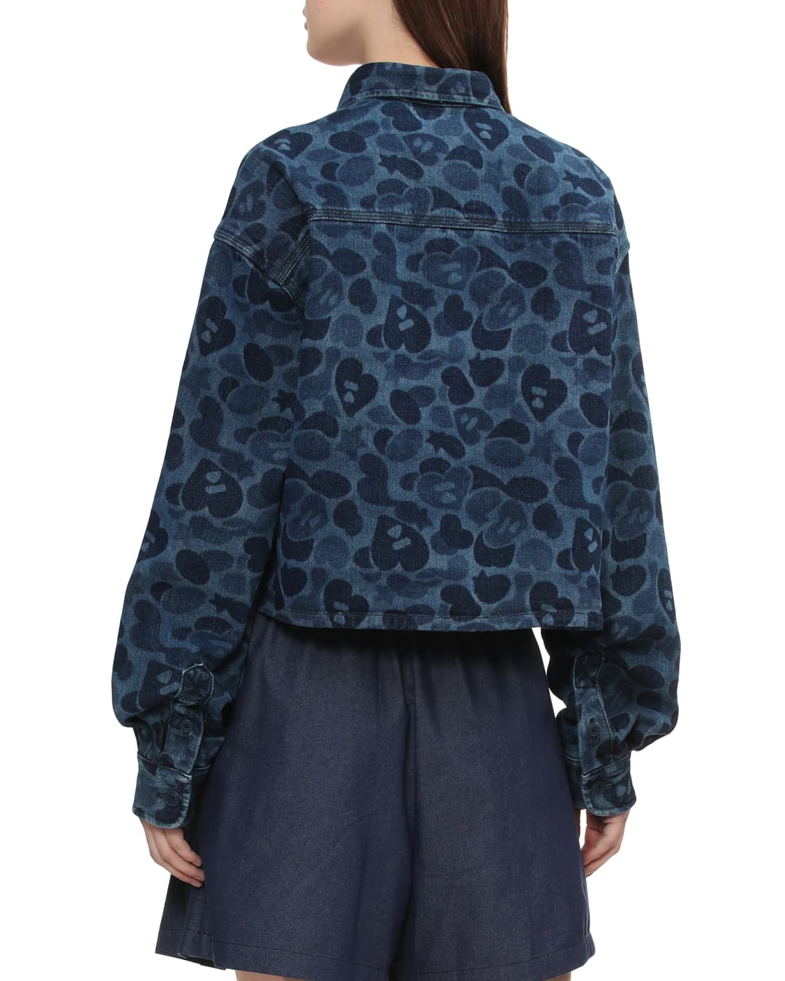 (오더) 베이프 APEE 25SS 카모 데님 자켓 상품이미지5