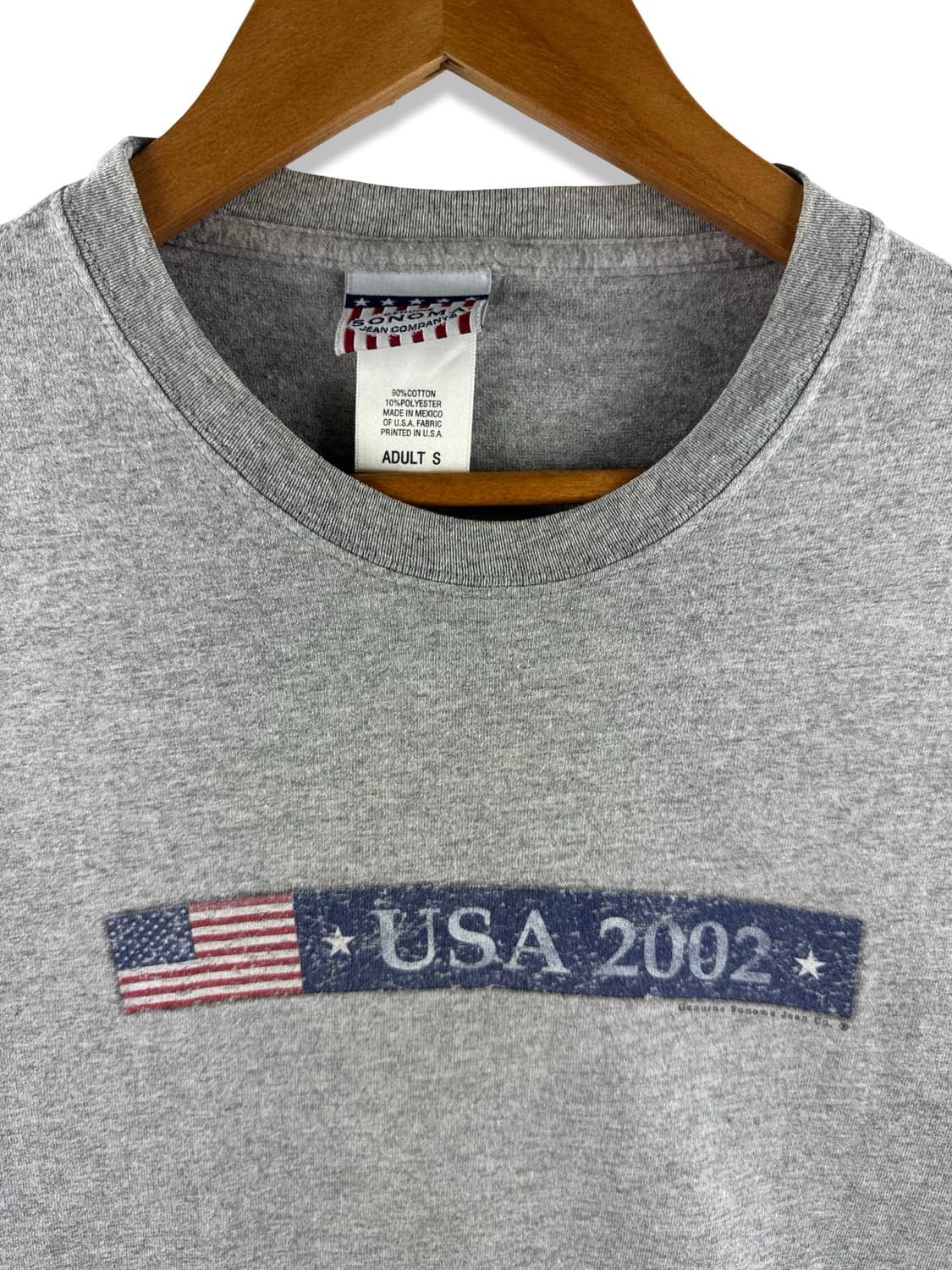 00S 미국생산 성조기 그래픽 티셔츠3020 상품이미지3