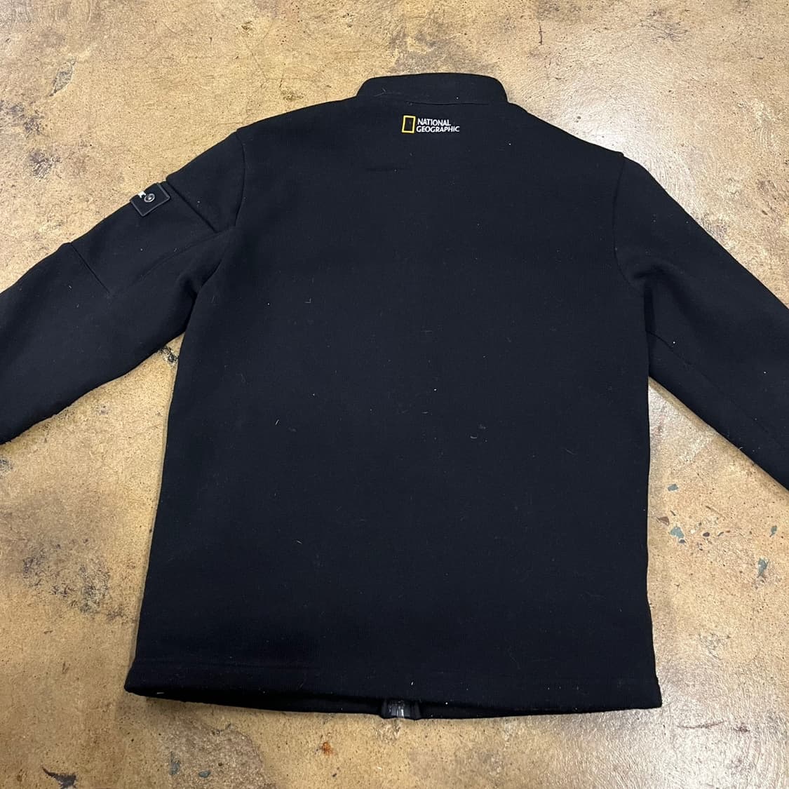 [정품/XL] 내셔널지오그래픽 블랙 기모 자켓 b10 상품이미지4