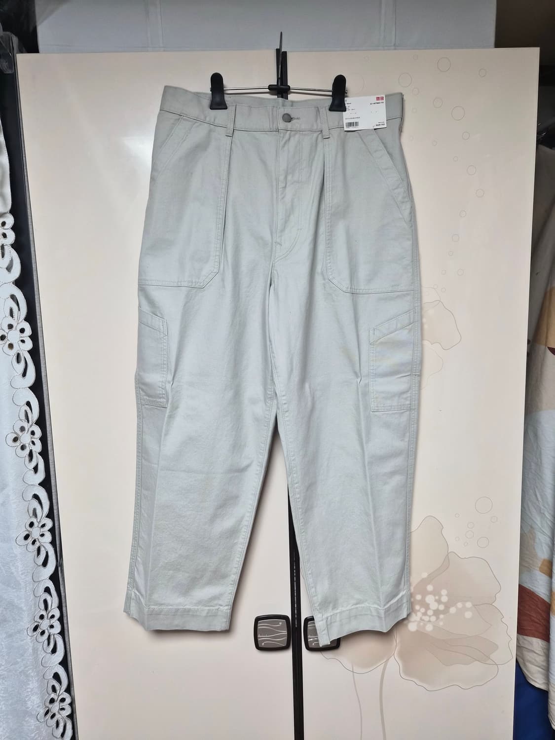(새상품)유니클로U 와이드핏 베이커 팬츠 88 size 상품이미지1