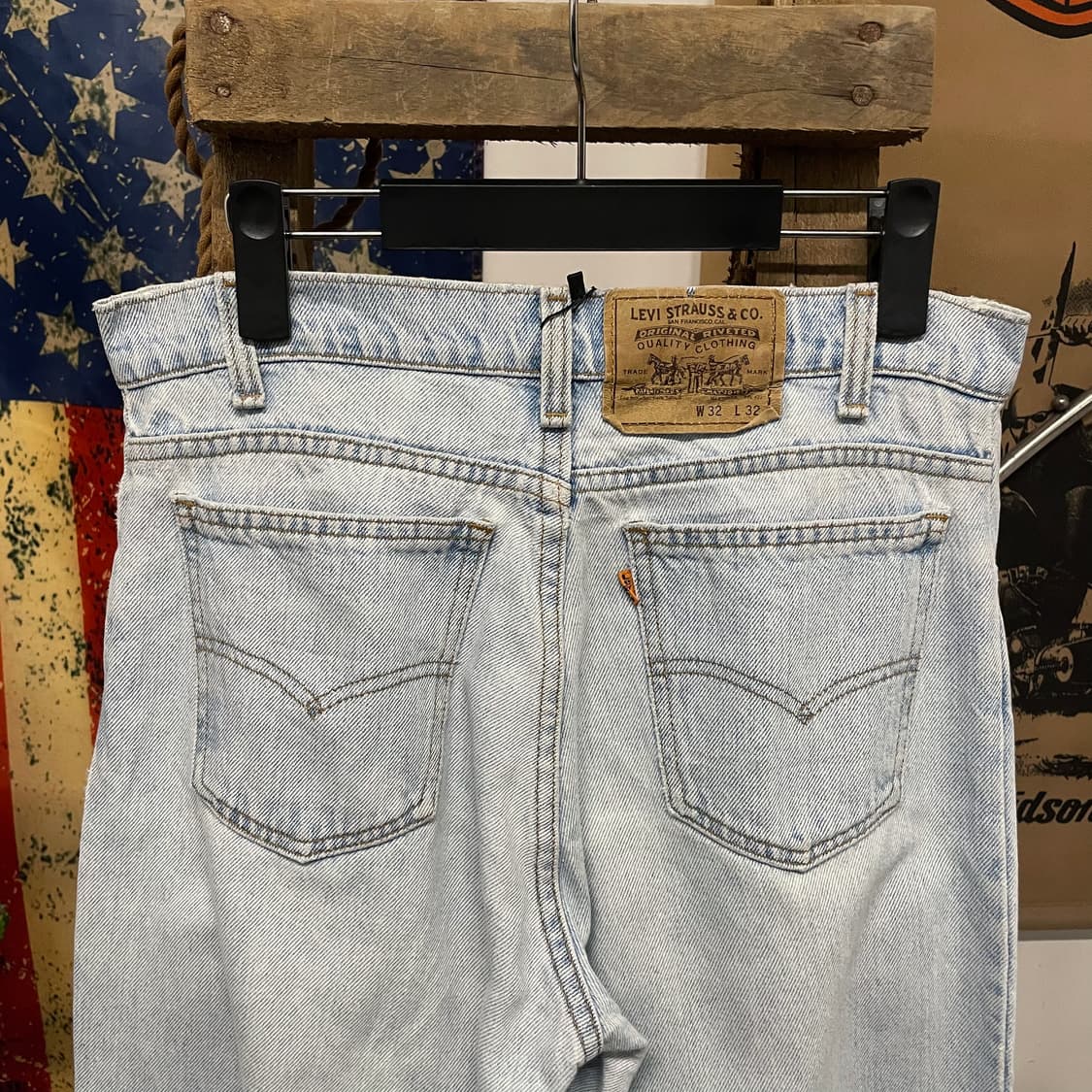 90s 리바이스 얠로우 탭 Made in USA 데님 팬츠 상품이미지4