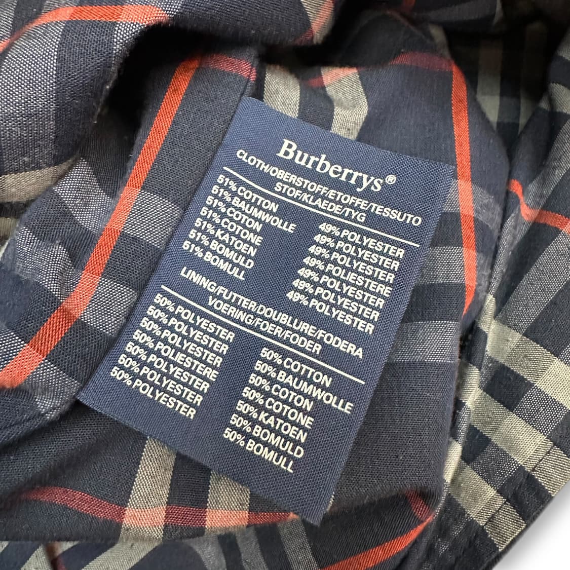 버버리 블루종 자켓 상품이미지7