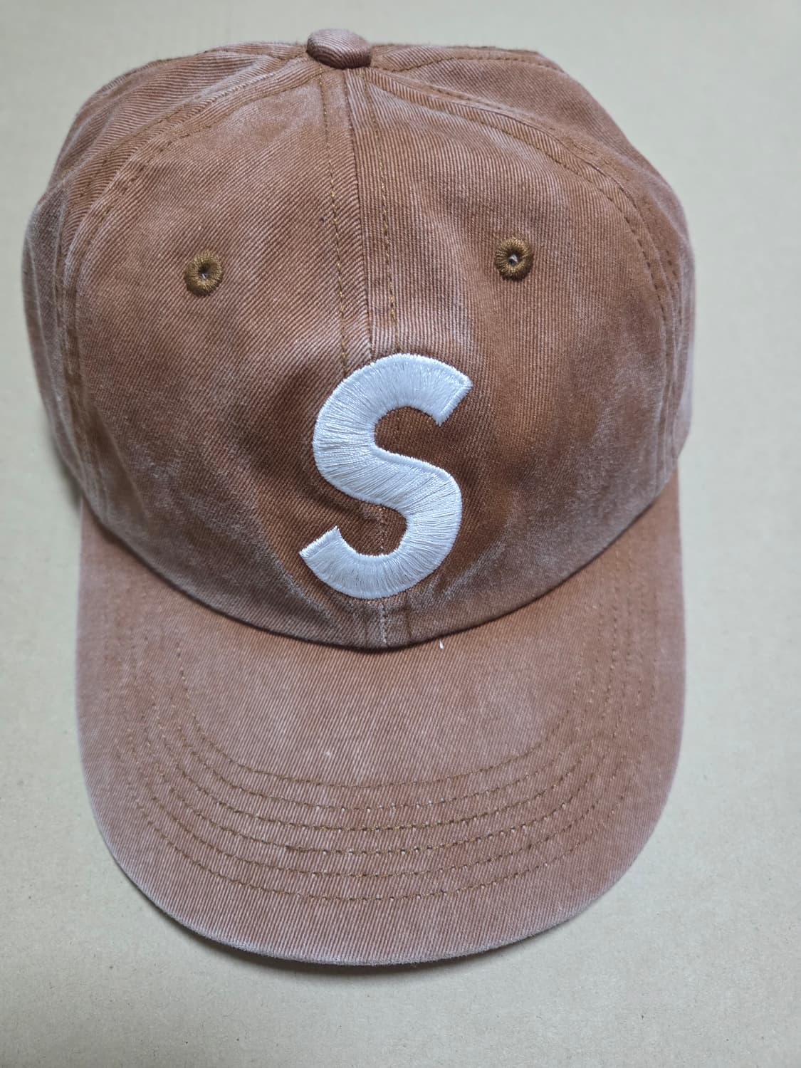 Supreme Pigment Print S Logo 6-Panel cap 상품이미지1