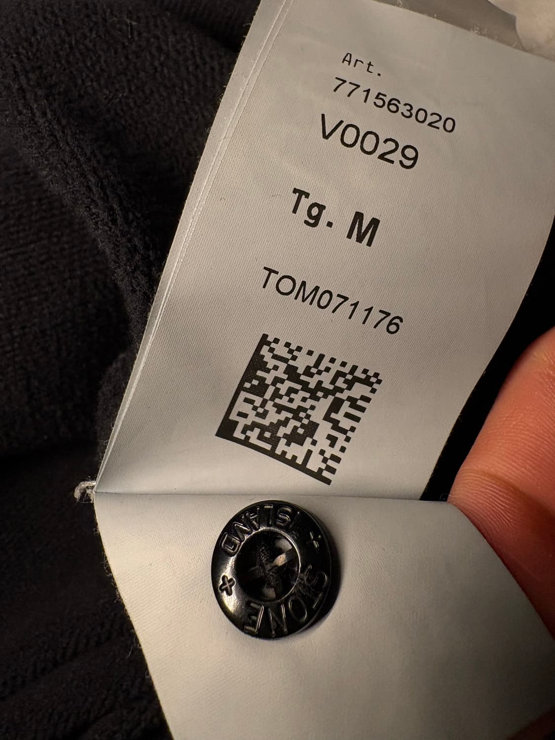 [M size] 스톤아일랜드 맨투맨 블랙 상품이미지10