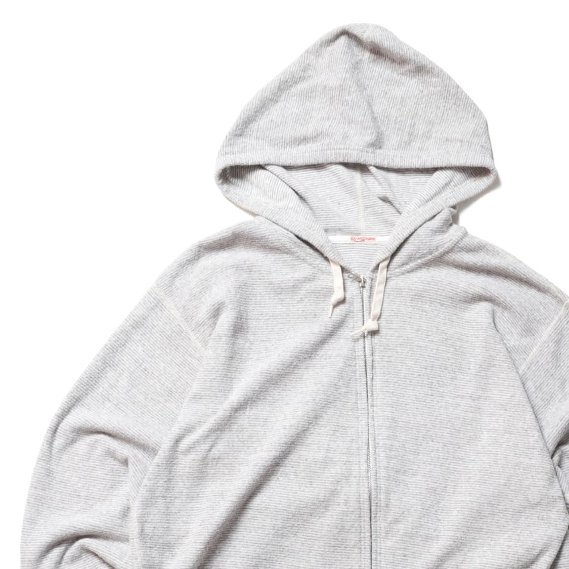 캠틴션샤인Kaptain Sunshine Stripe Hood Zip up 상품이미지2