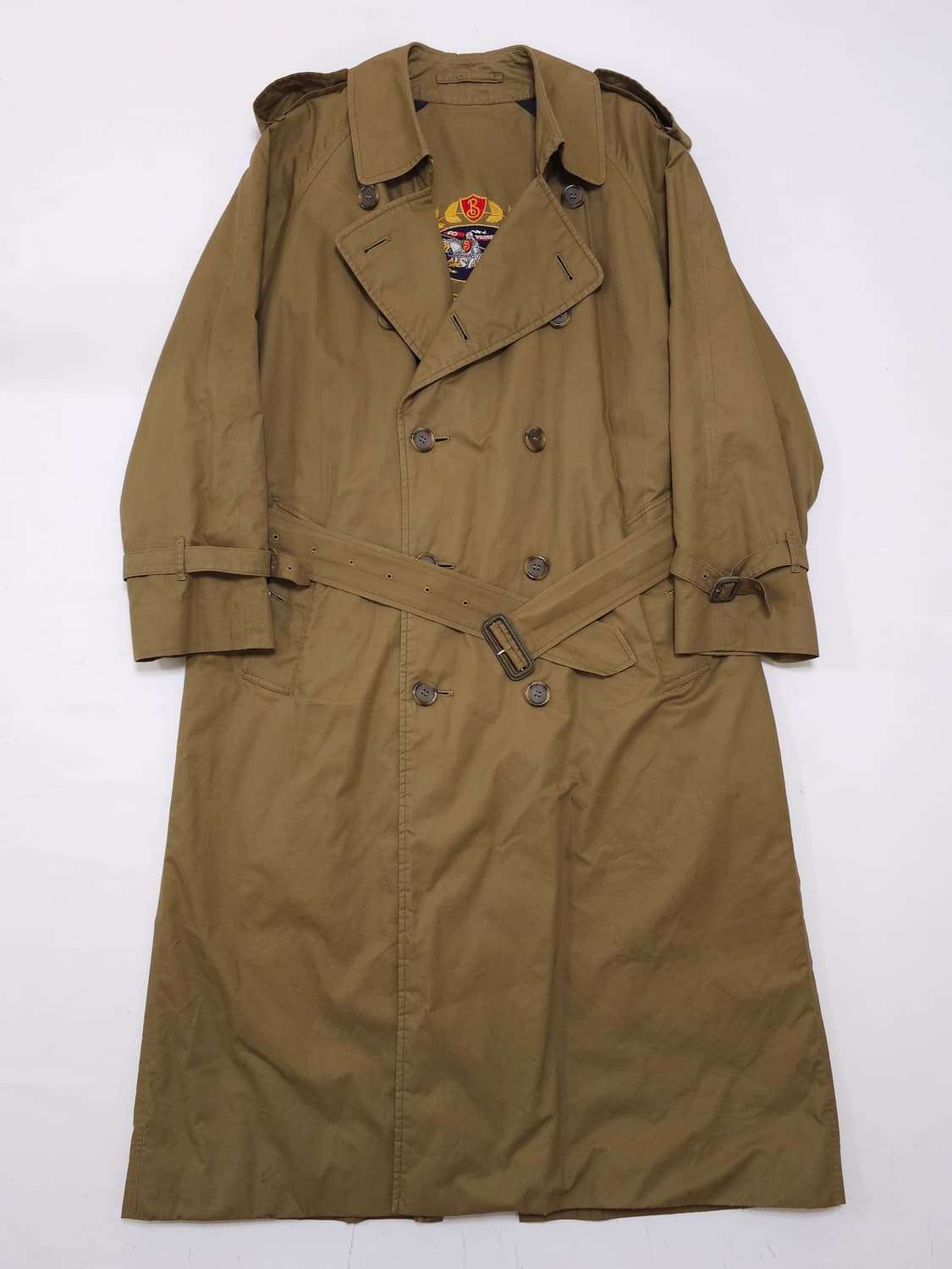 버버리 90's 누빔 트렌치 자켓 상품이미지1