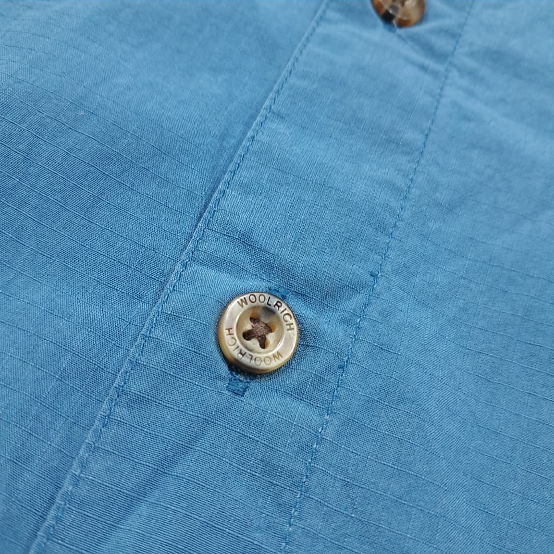 CK015 S 울리치 00s 립스탑 더스티블루 헌팅 셔츠 남방 상품이미지5