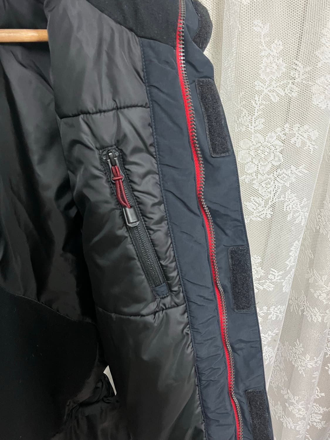 L) 폴로 랄프로렌 빈티지 패딩 점퍼 카키 상품이미지4