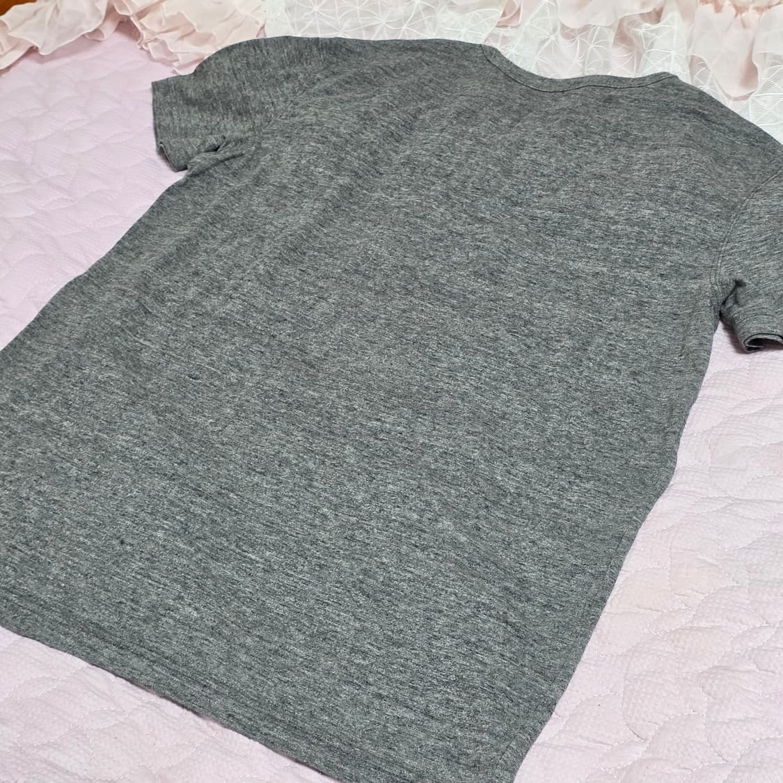 아메리칸 이글 빈티지)뉴욕 그레이 그래픽 보헤미안 반팔티셔츠 상품이미지3