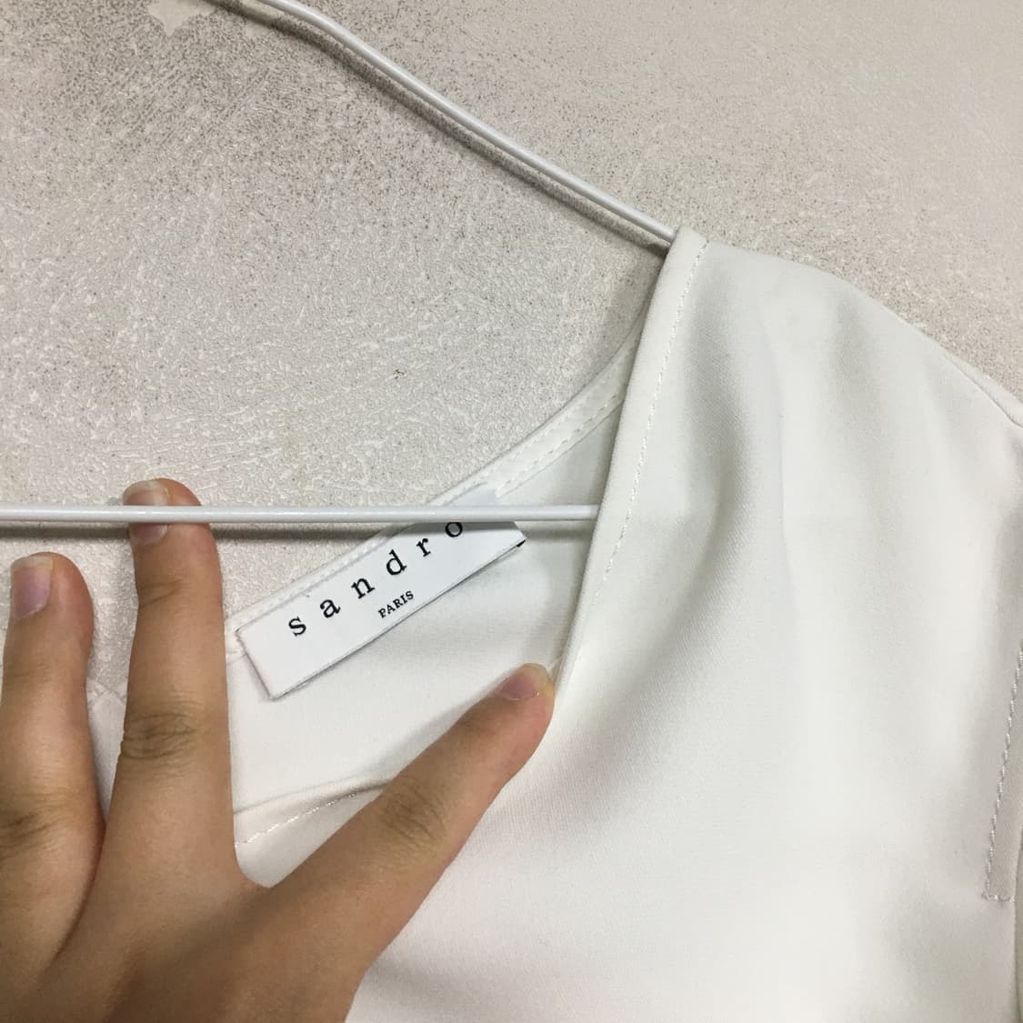 SANDRO 산드로 브이넥 블라우스 1 상품이미지2