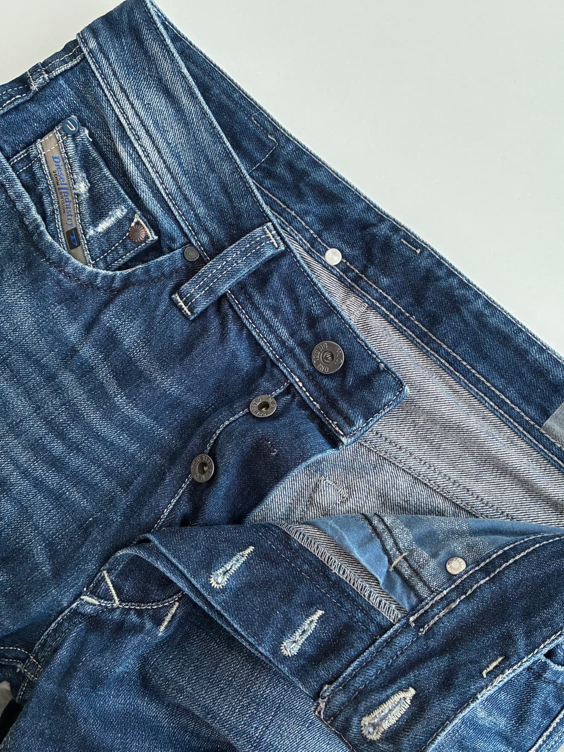 30) 디젤 라키 LARKEE 빈티지 데님 팬츠 상품이미지6