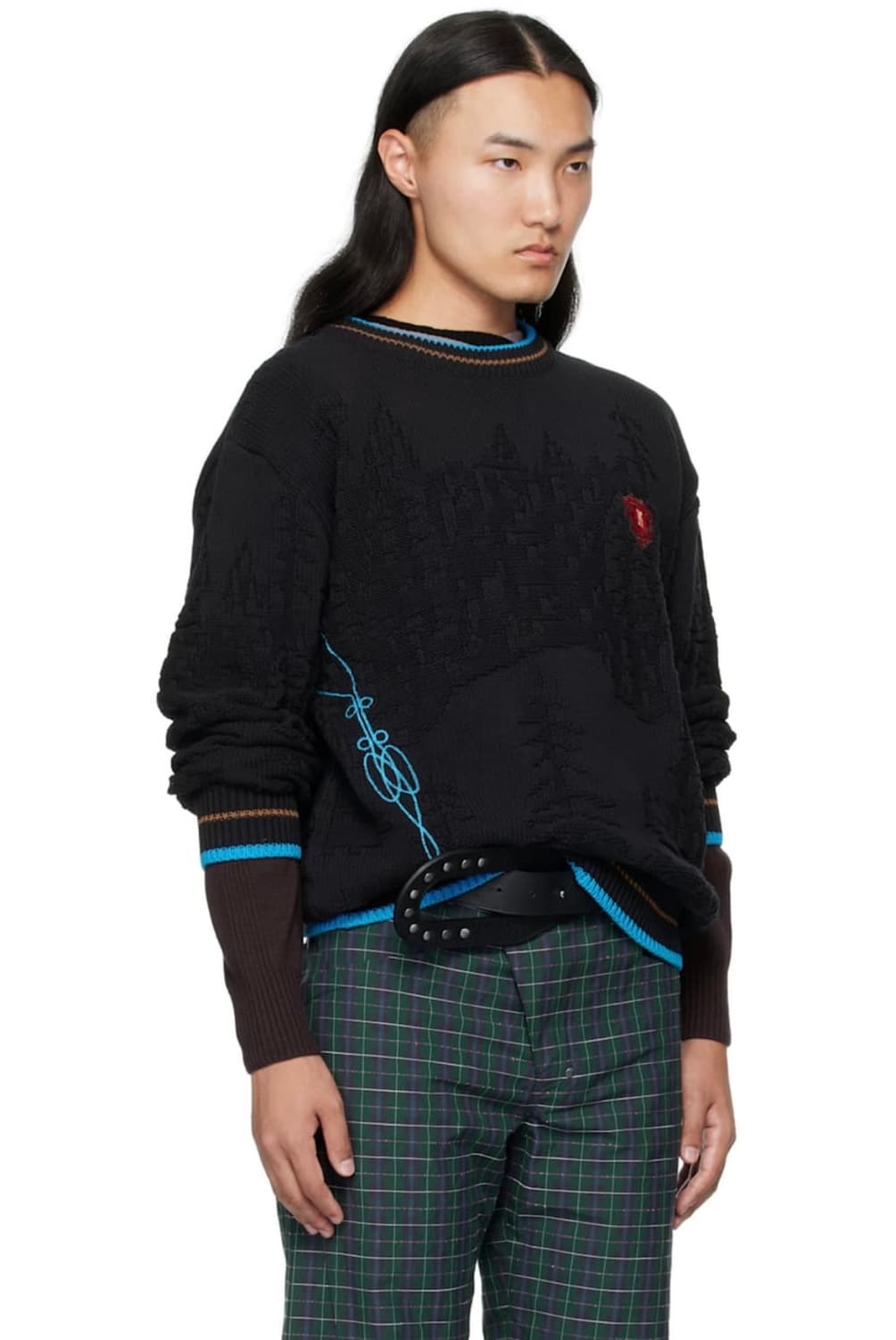 (44,46,48) 키코 코스타디노브 FITZ KNIT JUMPER 상품이미지3