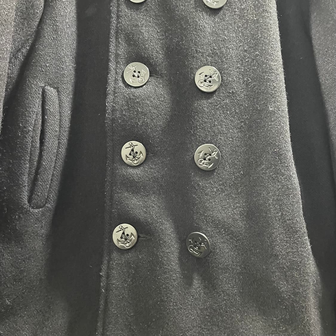 SCHOTT/ 740N 피코트 블랙/ 40 상품이미지5