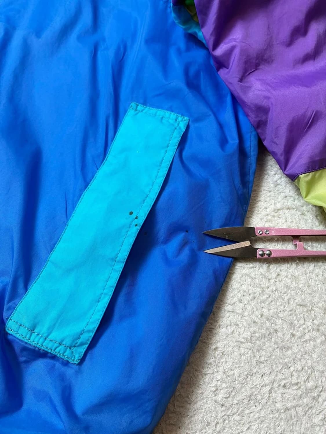 나이키 90's 올드스쿨 배색 빅로고 바람막이 자켓 PN6726    상품이미지8