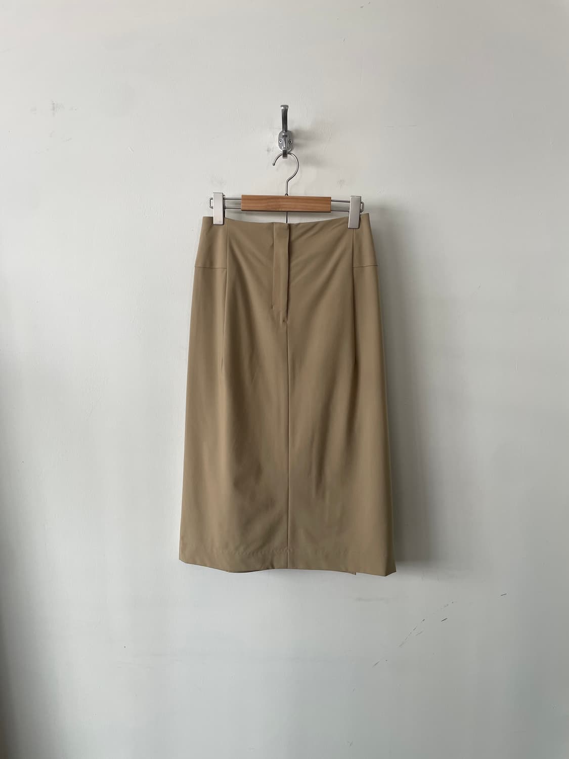 camel beige long skirt  상품이미지1