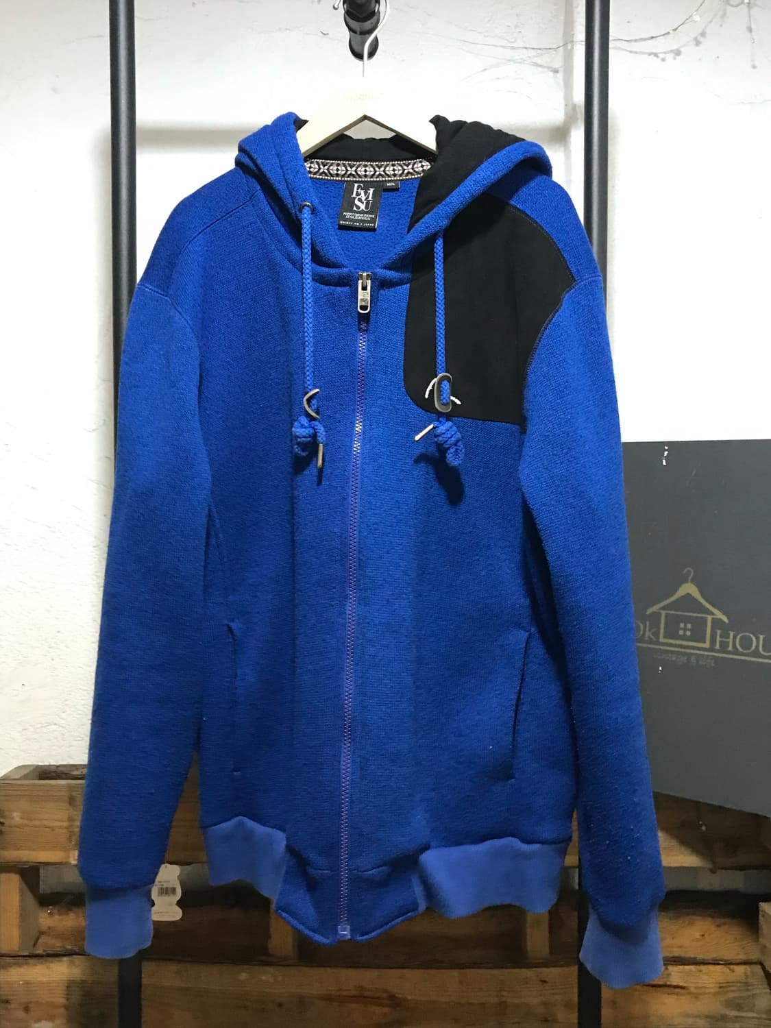 Evisu hooded zip-up 상품이미지1
