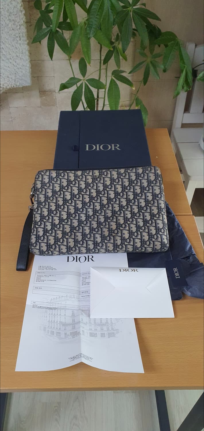 디올 오블리크 클러치백/파우치백 정품A급(영수증O) 상품이미지1