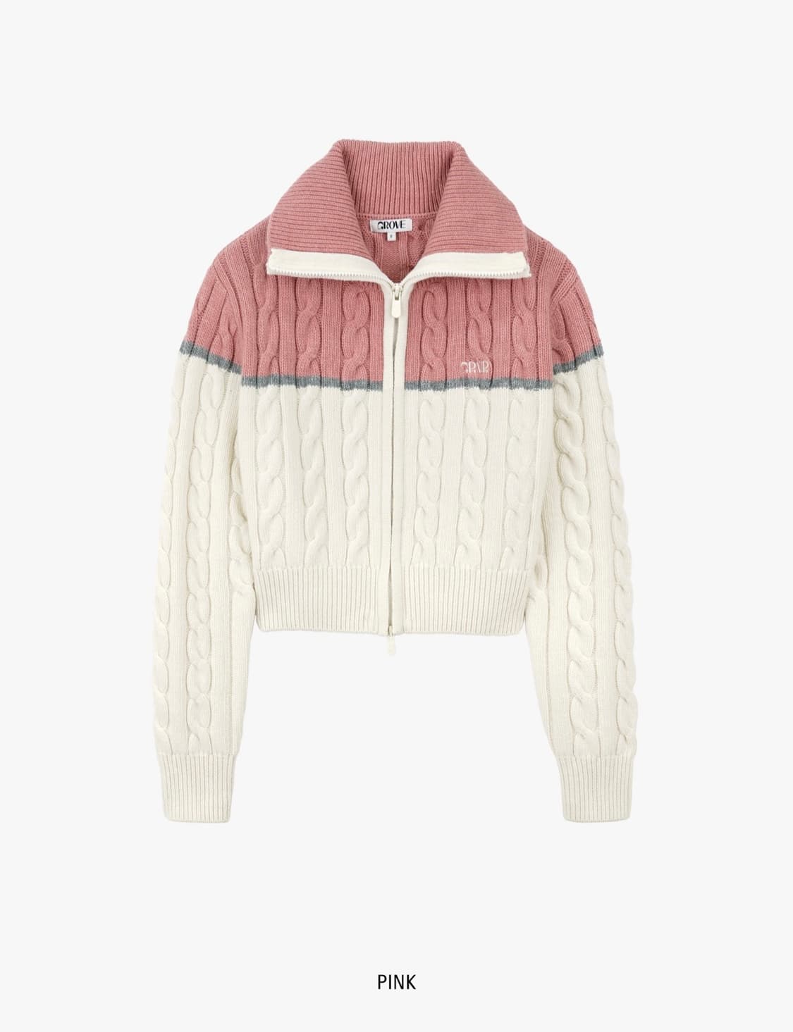 그로브 제이 니트 집업 | GROVE JAY KNIT ZIPUP 상품이미지2
