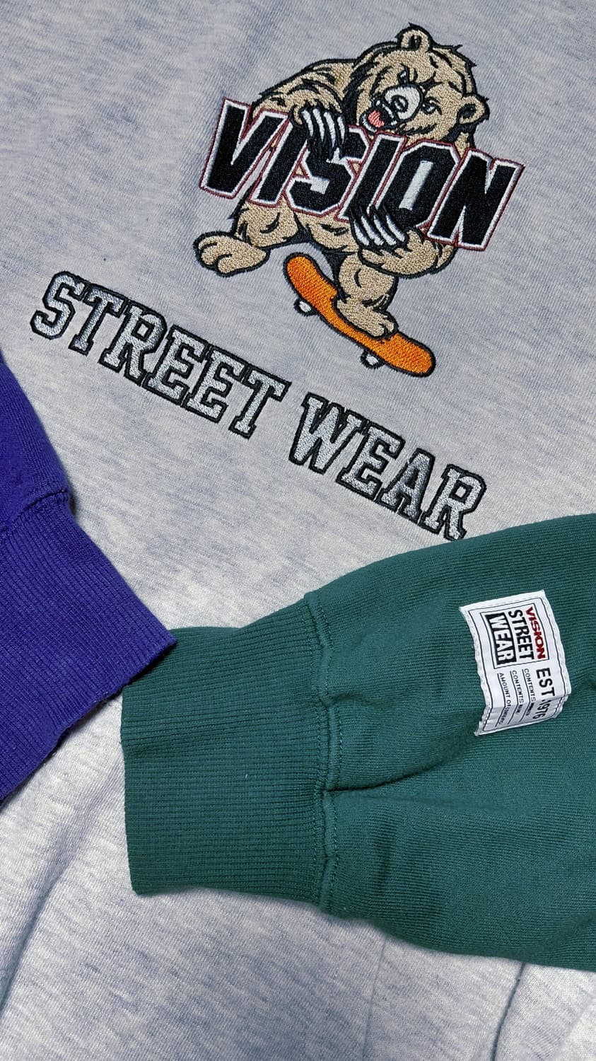 VISION STREET WEAR 후드티 M 상품이미지3