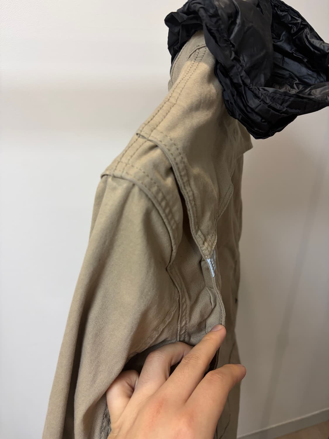 (M) levis 리바이스 화이트탭 히든 후드 유틸리티 트러커 자켓 상품이미지6