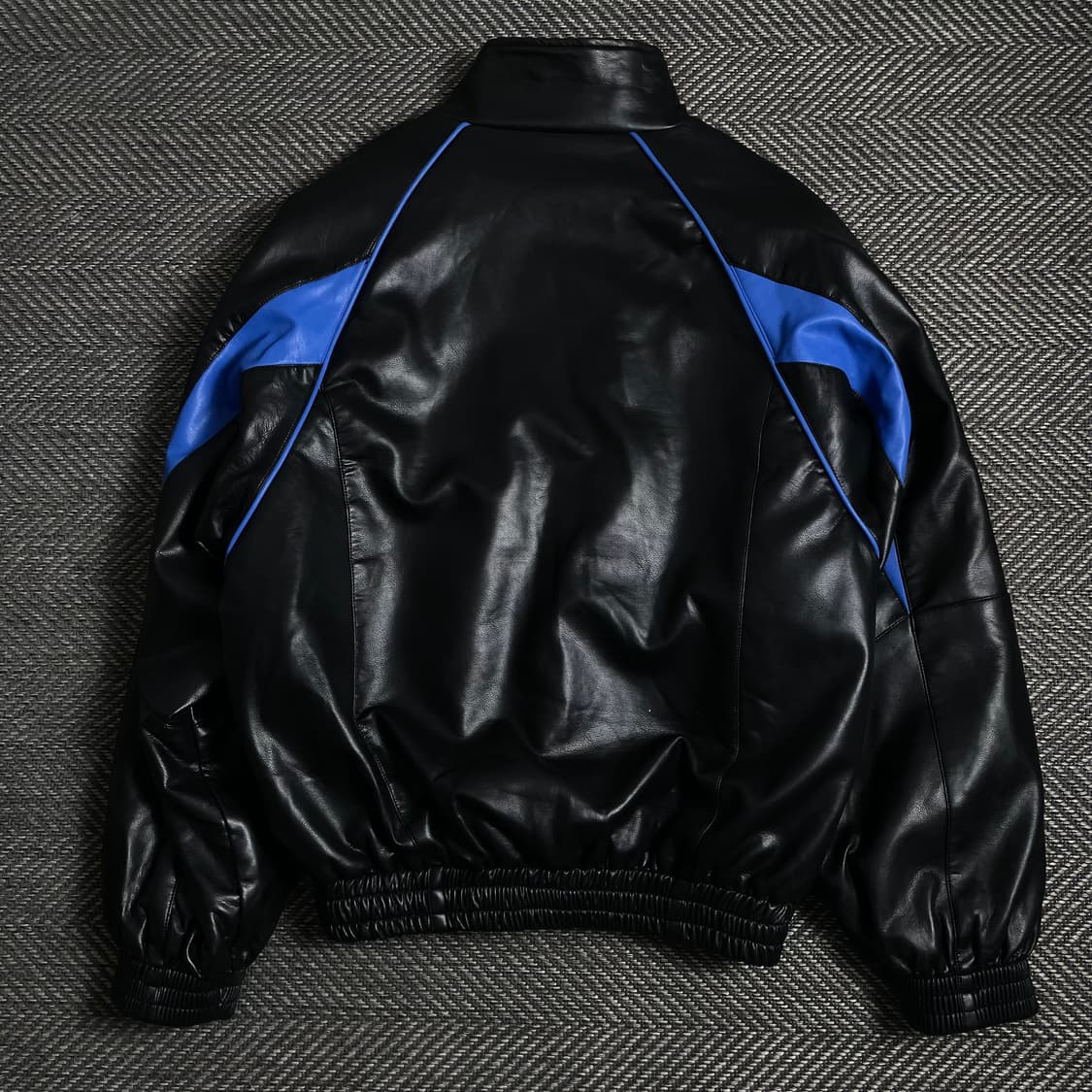 아우어룸 비건레더 바이커 봄버 자켓o 3985 상품이미지5