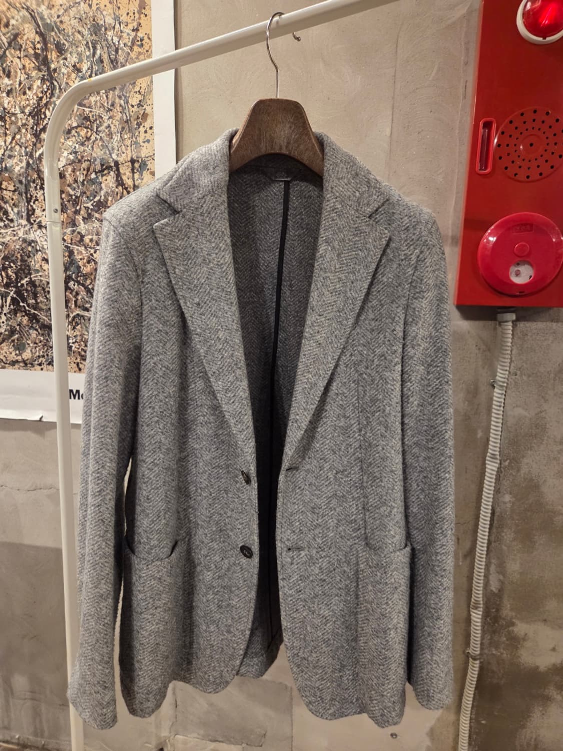 이탈리아 클래식 브랜드 프라디 트위드자켓 상품이미지9