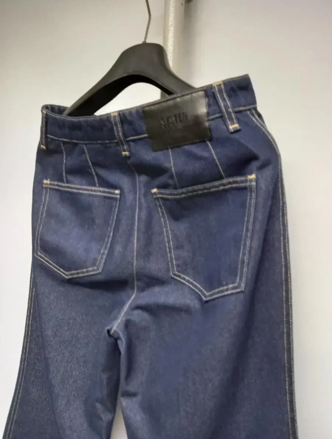 시스템  생지데님 통핏 부츠컷라인 44 상품이미지6