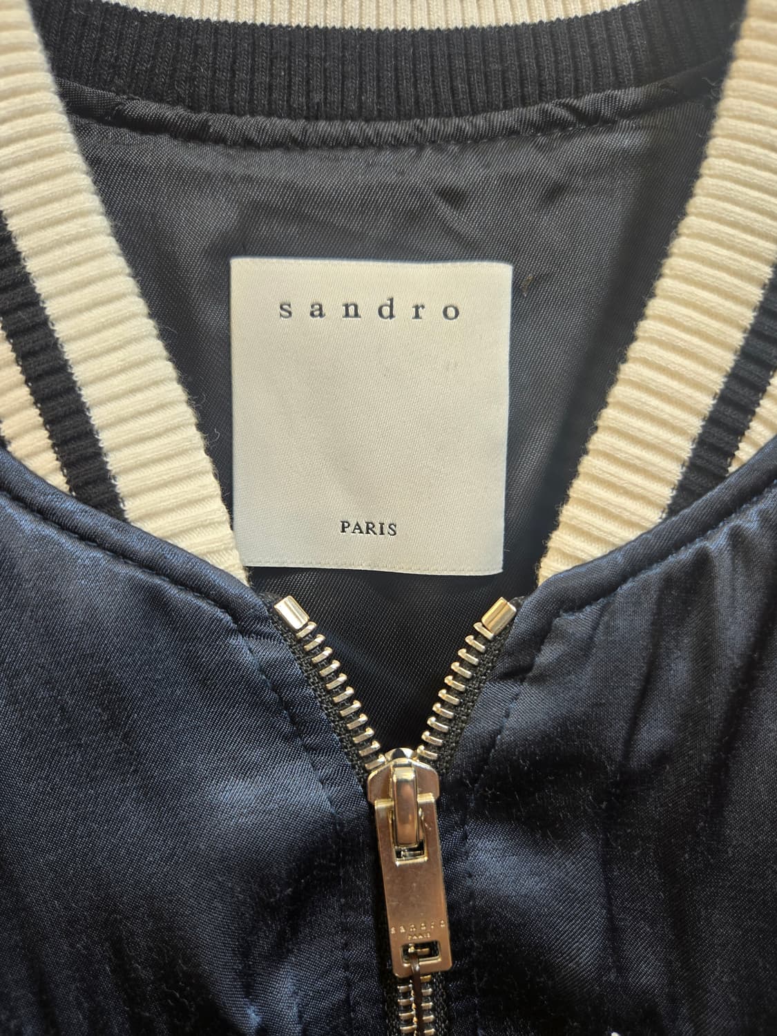 산드로 옴므  독수리 자수 스카잔 자켓 상품이미지9