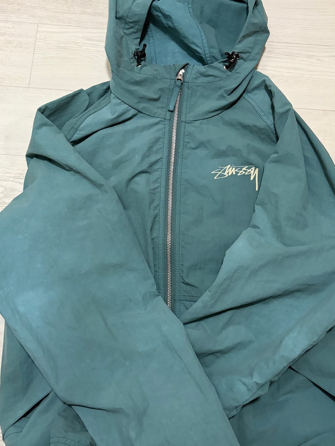 크림택 제거x) 스투시 비치 쉘 아틀란틱 m 상품이미지3