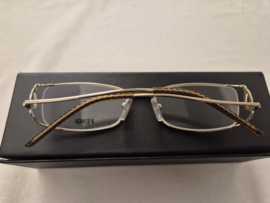 00s FENDI 메탈 안경테 상품이미지4