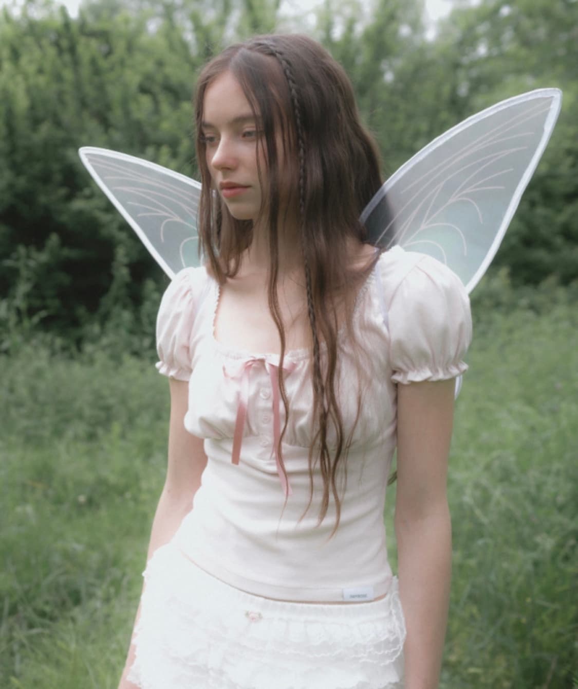 드라이로즈 도로시 셔링탑 핑크 상품이미지3