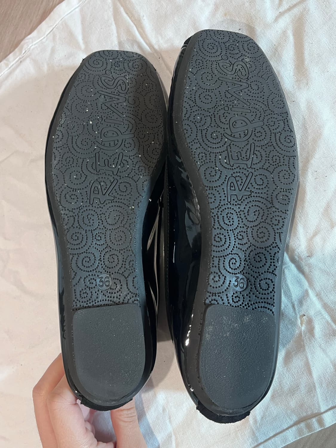 흐꺙 하모니 harmoney Noir (Vernis) 230 36사이즈 상품이미지5