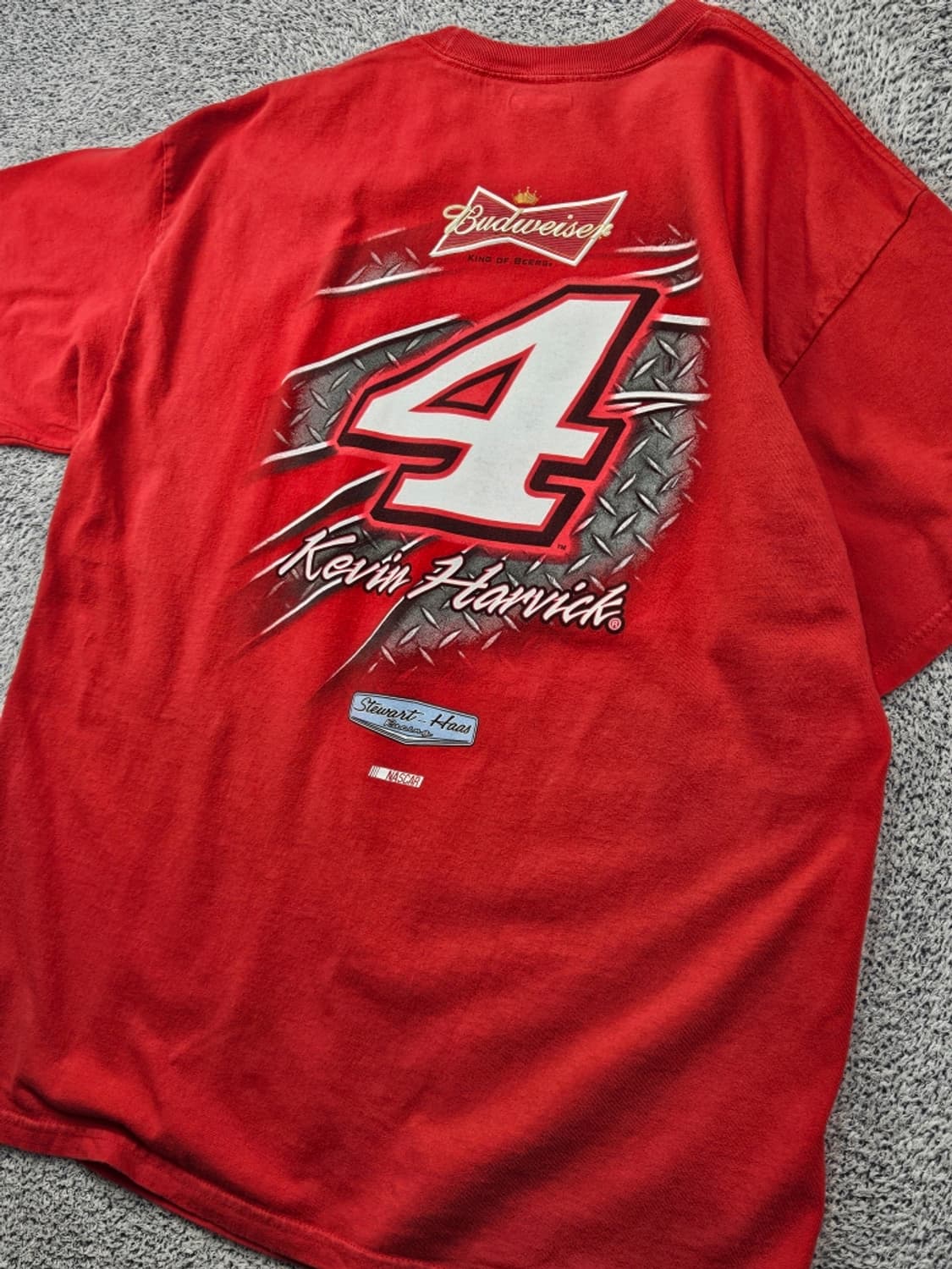 나스카 버드와이저 케빈 하빅 반팔 티셔츠 ( XL ) / 11898 상품이미지10