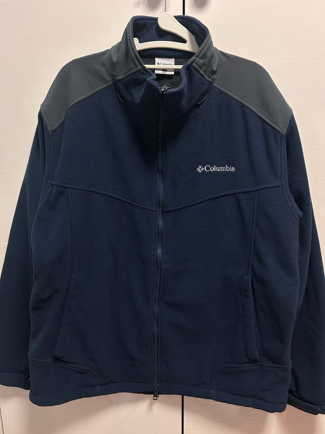 컬럼비아 남성 후리스 자켓 XL 네이비 상품이미지1