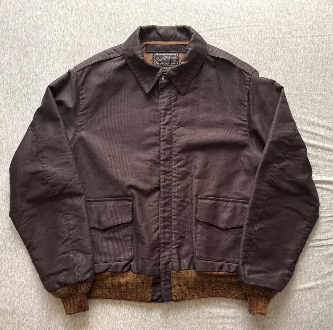 (40) 버즈릭슨 a-2 JUNGLE CLOTH 정글 크로스 자켓 상품이미지2