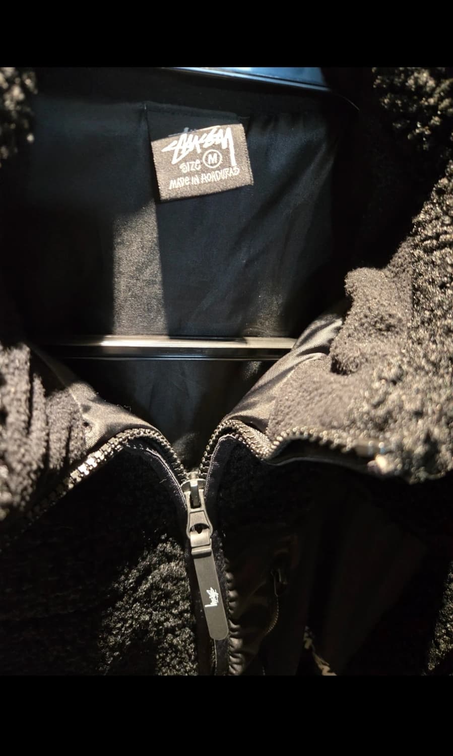 스투시 쉐르파 자켓블랙 M 상품이미지4