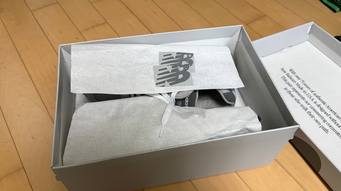 뉴발란스 992 그레이 275 사이즈 상품이미지3