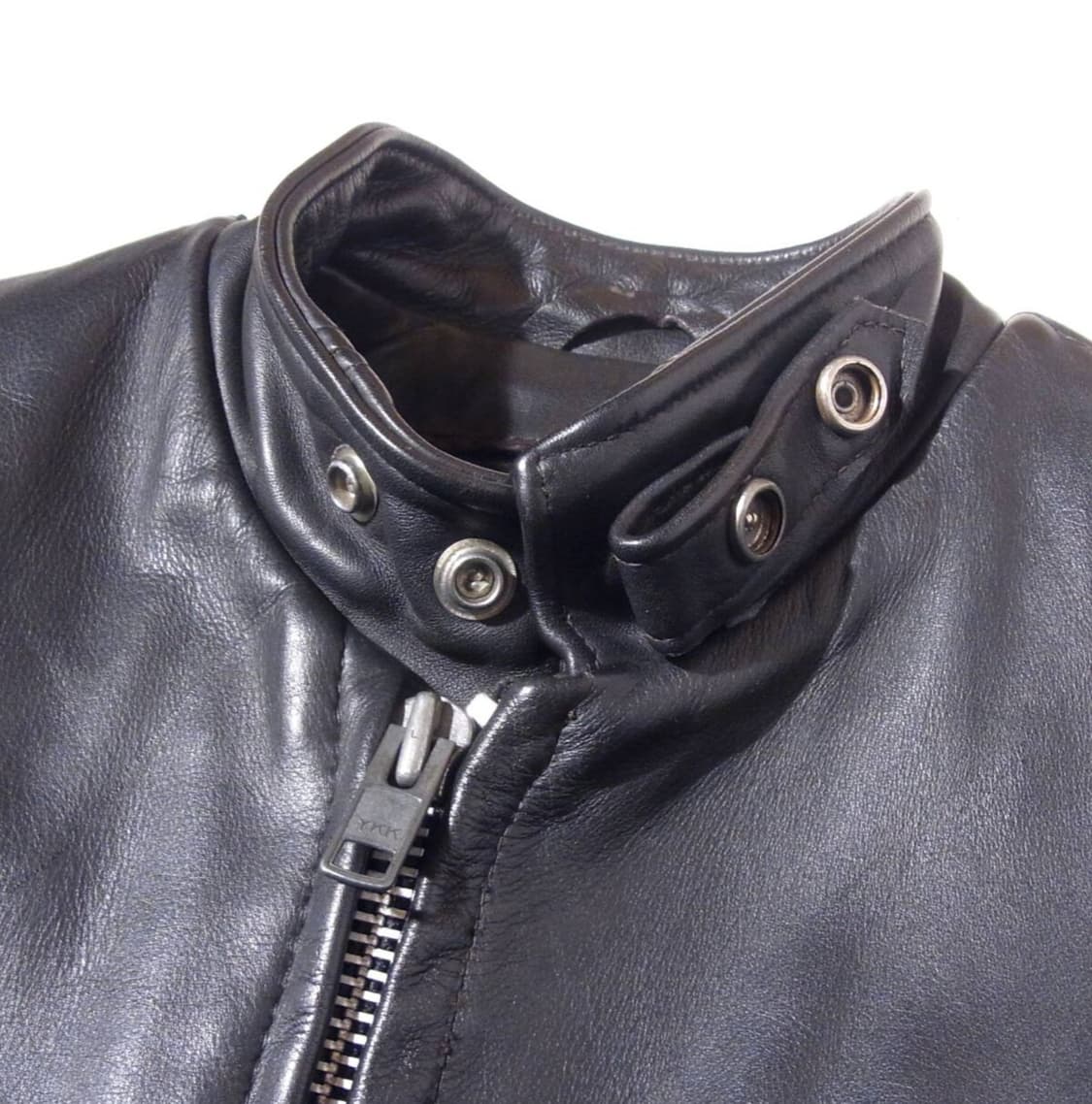 Schott 641 싱글라이더 카페레이서 가죽 자켓 상품이미지3