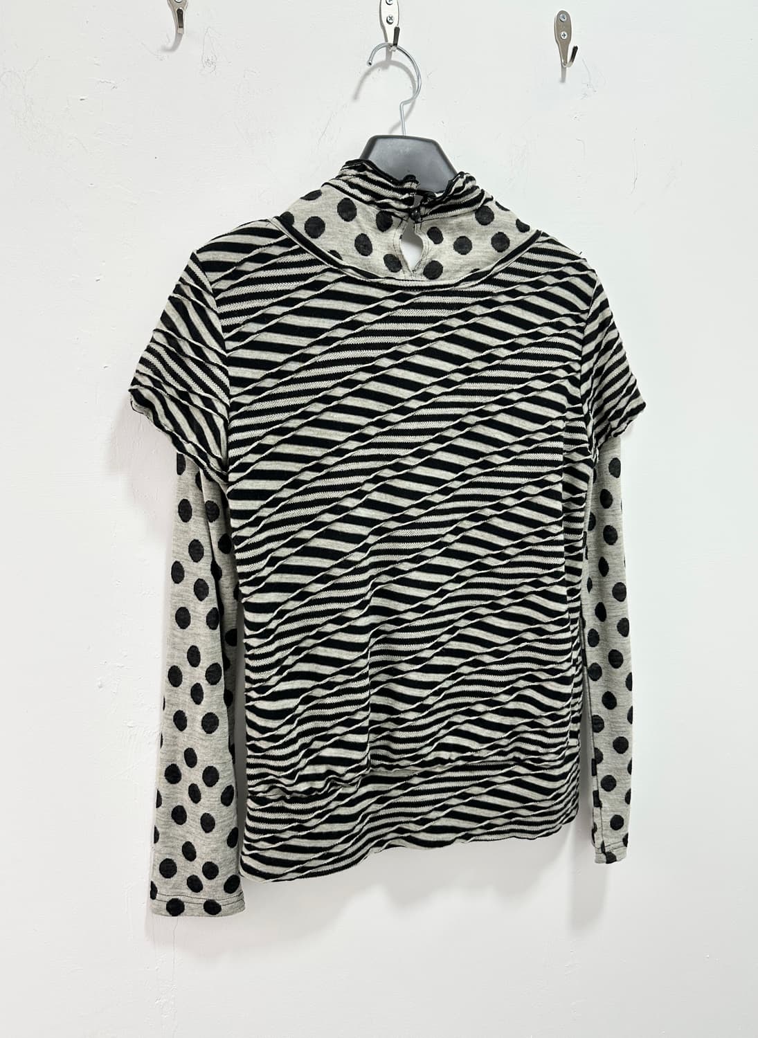Vintage dot layered sleeve 상품이미지8
