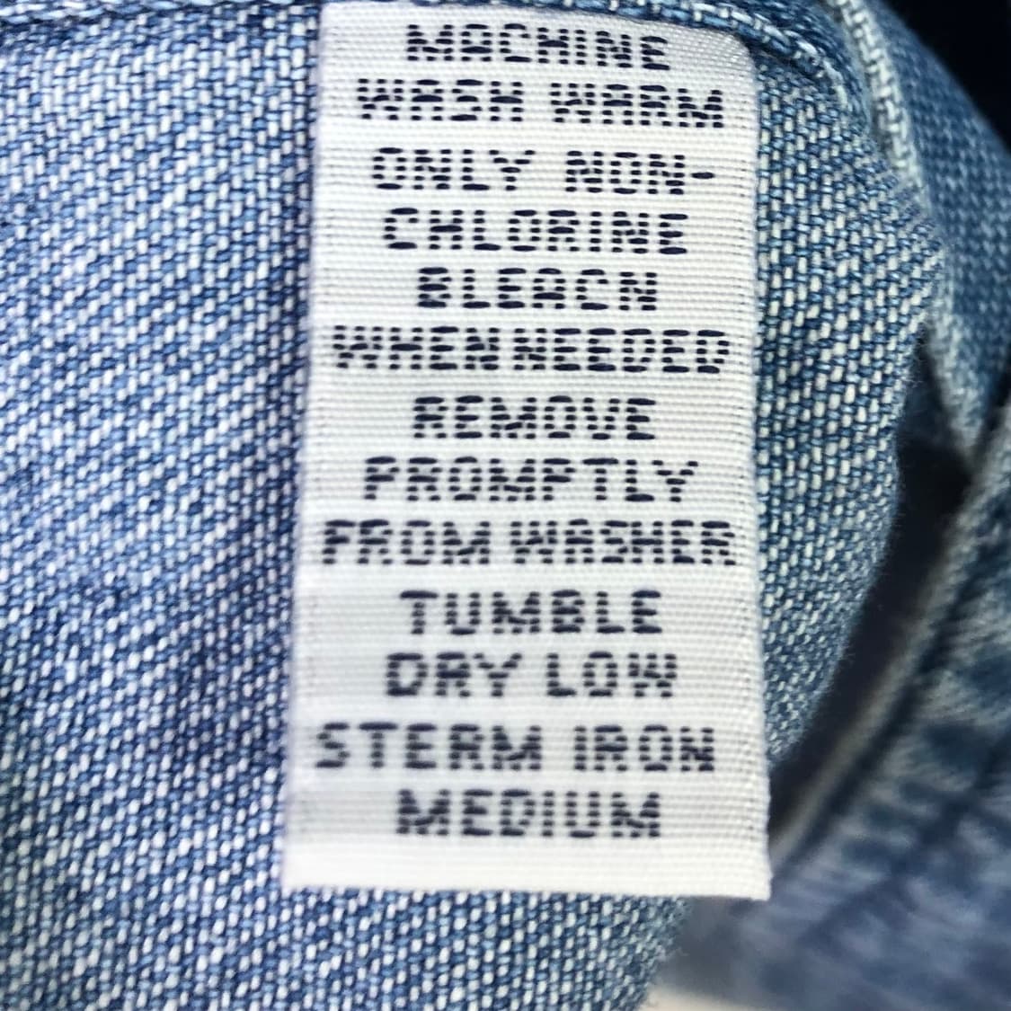 XL 폴로 데님 셔츠 상품이미지4