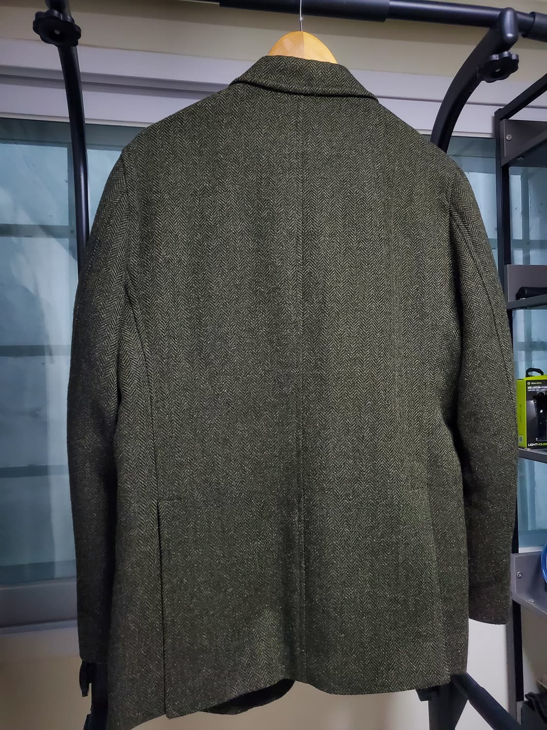 솔티 카키 울자켓 블레이저 상품이미지2