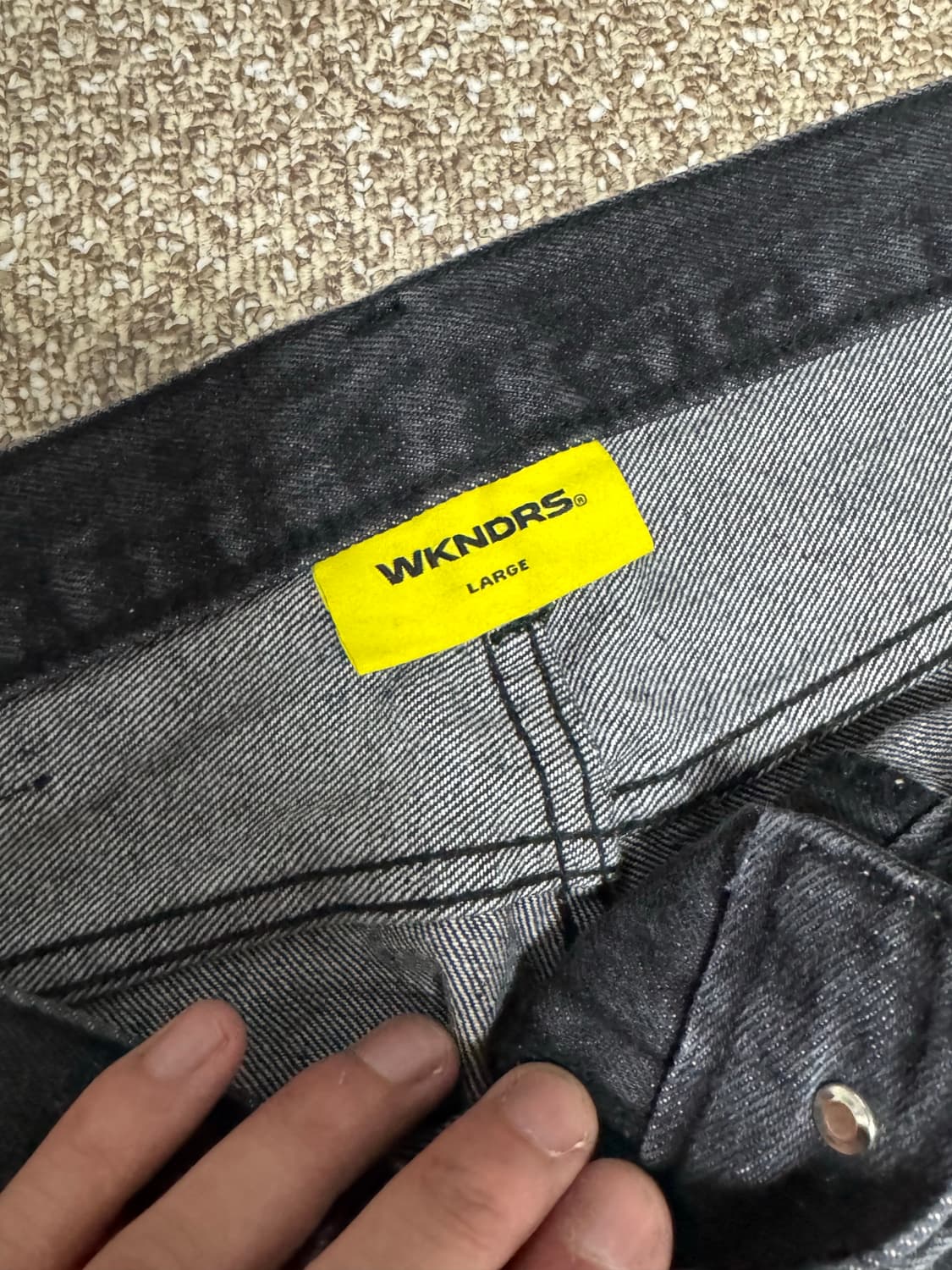 위캔더스 워크 팬츠 L 사이즈 판매 상품이미지5
