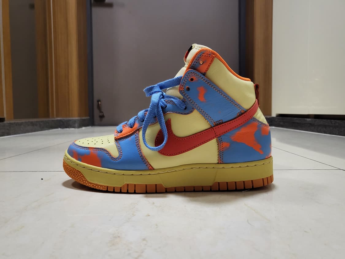 나이키 덩크 하이 1985 sp 오렌지 블루 245 상품이미지3